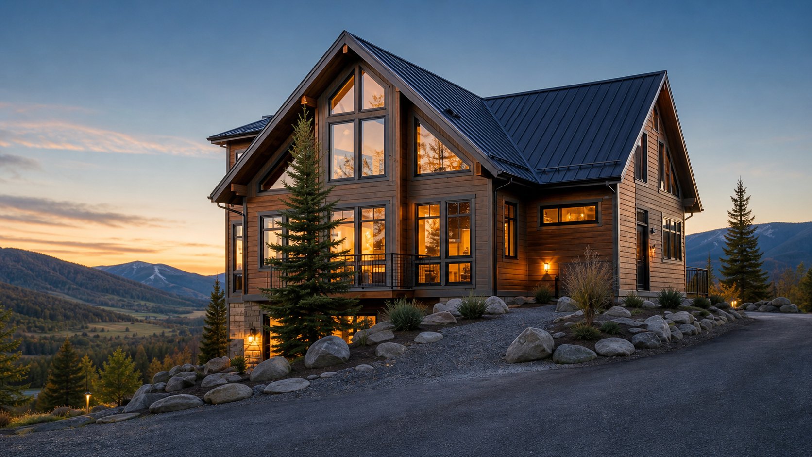 Mountain property exterior